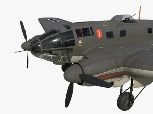 heinkel he 111 - battle of britain collection 3D Model