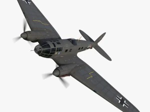 heinkel he 111 - battle of britain collection 3D Model