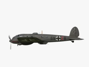 heinkel he 111 - battle of britain collection 3D Model
