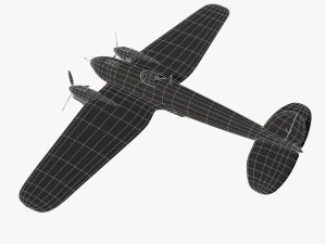 heinkel he 111 - battle of britain collection 3D Model