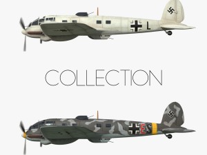heinkel he 111 - norway collection 3D Model