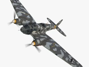 heinkel he 111 - norway collection 3D Model