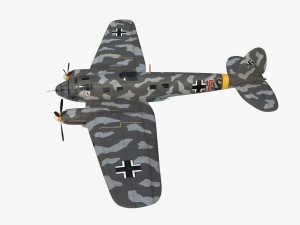 heinkel he 111 - norway collection 3D Model