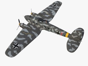 heinkel he 111 - norway collection 3D Model