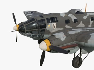 heinkel he 111 - norway collection 3D Model