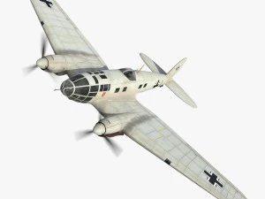 heinkel he 111 - norway collection 3D Model