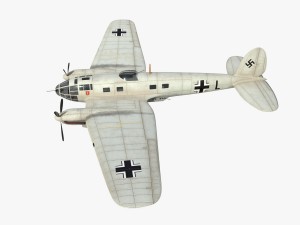 heinkel he 111 - norway collection 3D Model