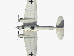 heinkel he 111 - norway collection 3D Model