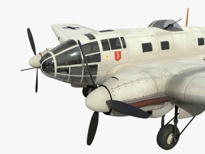 heinkel he 111 - norway collection 3D Model