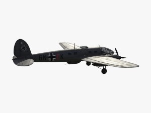 heinkel he 111 6n-ck 3D Модель