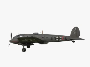 heinkel he 111 6n-ck 3D Model