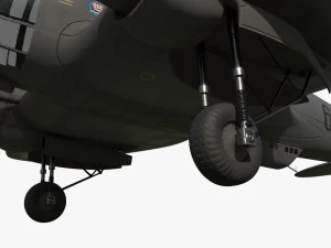 heinkel he 111 6n-ck 3D Model