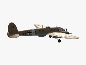 heinkel he 111 s7-ha 3D Model