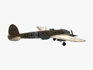 heinkel he 111 s7-ha 3D Model
