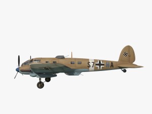 heinkel he 111 s7-ha 3D Model