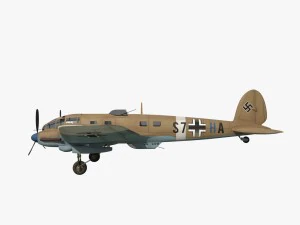 heinkel he 111 s7-ha 3D Model