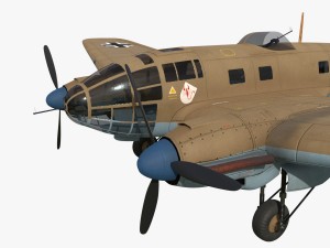 heinkel he 111 s7-ha 3D Model