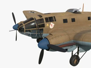 heinkel he 111 s7-ha 3D Model