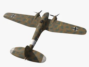 heinkel he 111 1h-fk 3D Model