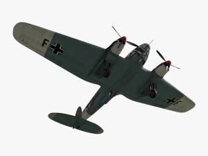 heinkel he 111 1h-fk 3D Model