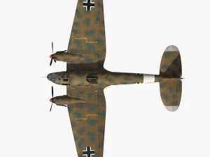 heinkel he 111 1h-fk 3D Model