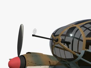 heinkel he 111 1h-fk 3D Model