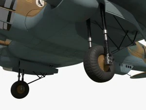 heinkel he 111 1h-fk 3D Model
