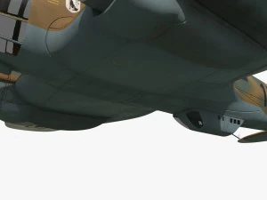 heinkel he 111 1h-fk 3D Model