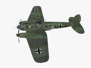 heinkel he 111 b3-db 3D Model