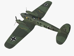 heinkel he 111 b3-db 3D Model