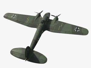 heinkel he 111 b3-db 3D Model