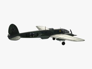 heinkel he 111 b3-db 3D Model