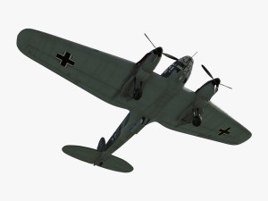 heinkel he 111 b3-db 3D Model