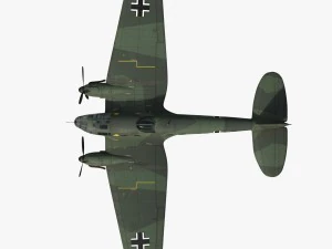 heinkel he 111 b3-db 3D Model