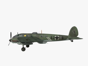 heinkel he 111 b3-db 3D Model