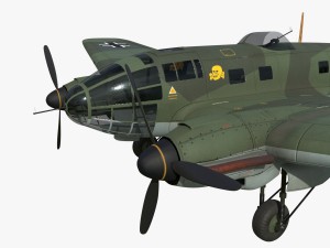 heinkel he 111 b3-db 3D Model