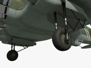 heinkel he 111 b3-db 3D Model