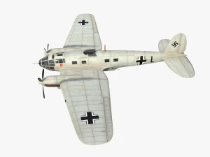 heinkel he 111 l 3D Model