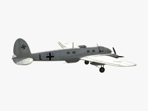 heinkel he 111 l 3D Model