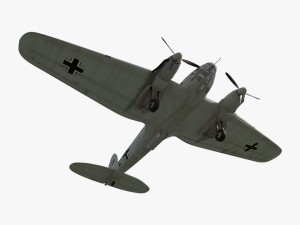 heinkel he 111 l 3D Model
