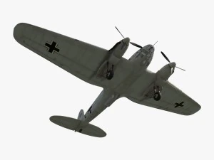 heinkel he 111 l 3D Model