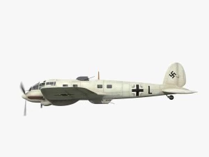 heinkel he 111 l 3D Model