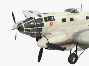 heinkel he 111 l 3D Model