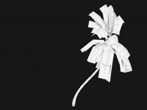 coconut palm trees asset 1 3D Model