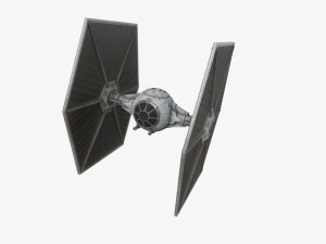 tie-ln space superiority starfighter Modelo 3D