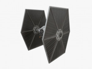 tie-ln space superiority starfighter 3D Модель