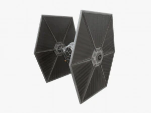 tie-ln space superiority starfighter 3D Model