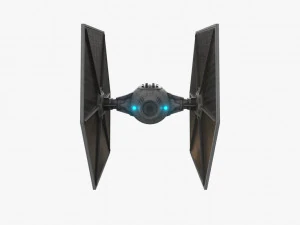 tie-ln space superiority starfighter 3D Model