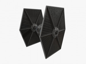 tie-ln space superiority starfighter 3D Модель