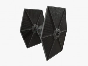 tie-ln space superiority starfighter 3D Model